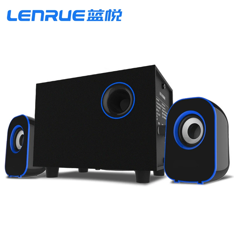 wooden computer speakers