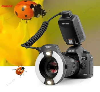 

YN14EX Ring Micro Flash TTL Automatic Photometry Single Mirror Camera Professional Hot Shoe Light Micro Light CD50 T07