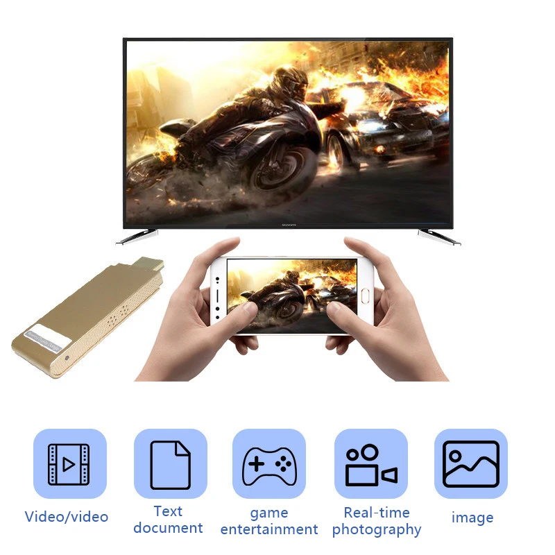 Wireless Display Adapter HDMI TV Stick Screen Mirroring for Tablet Smartphone JLRJ88 | Электроника