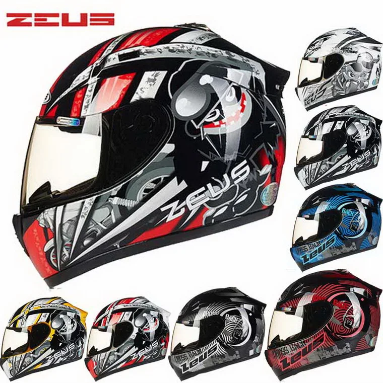 ZEUS Motorbike Helmet Half Motocross Cycling Protective Capacet Electric Helmets