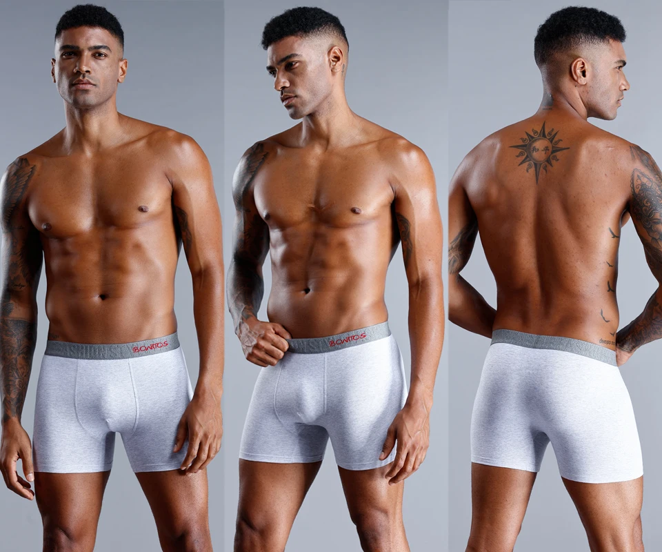 8Pcs/lot Camouflage Boxer Men Underwear Shorts Sexy Cotton Underpants Trunk Plus