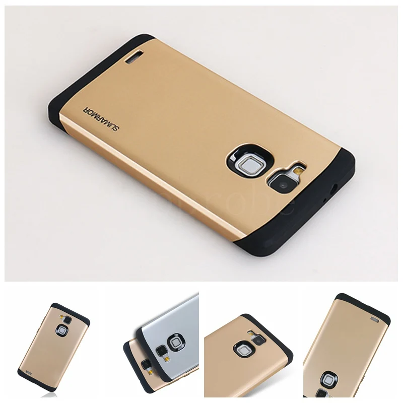 

Dual Layer Anti-knock SLIM ARMOR Case For Huawei mate 7 6" cell phone protective silicone cover for Huwei MT7-TL00 13th +1X Film