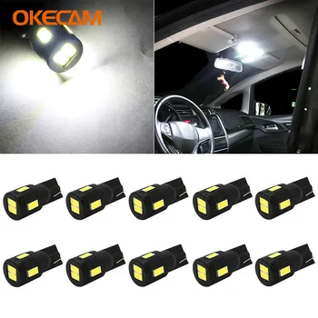 

10x T10 W5W LED 5730 Car Interior Dome Light for Toyota Corolla Camry Avensis Yaris Rav4 Chr Auris Hilux Prius Fortuner Verso