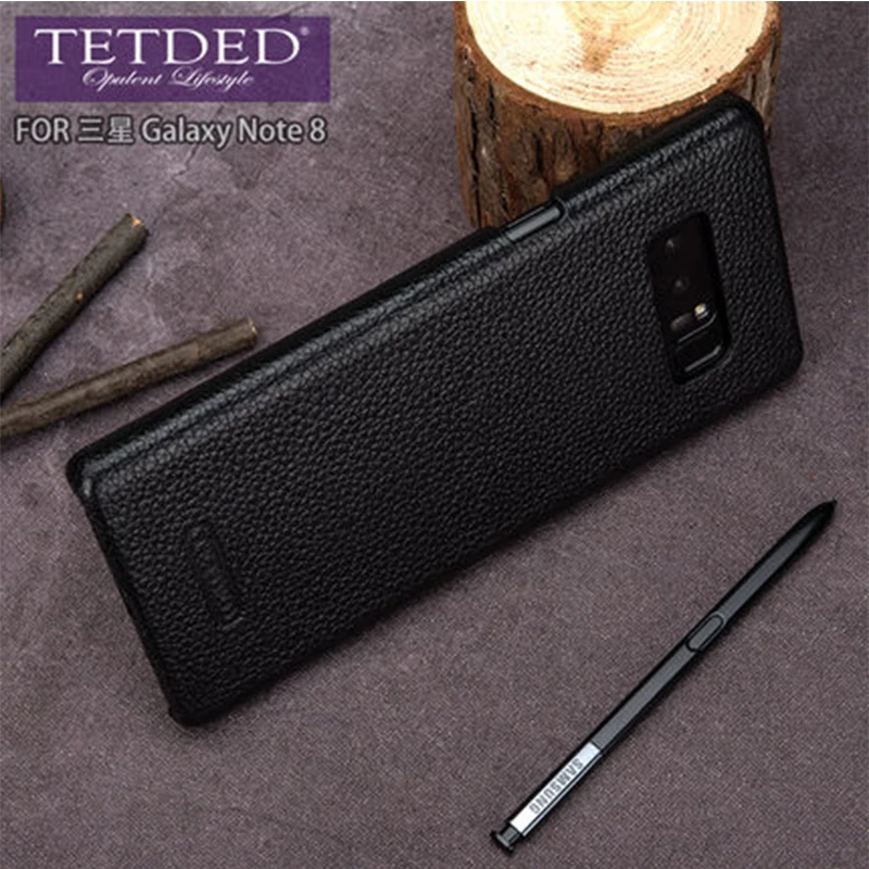 For Samsung Galaxy Note 8 Case Luxury Top Layer Genuine Leather Cover Back Phone Case Shell for Galaxy Note8 6.3inch