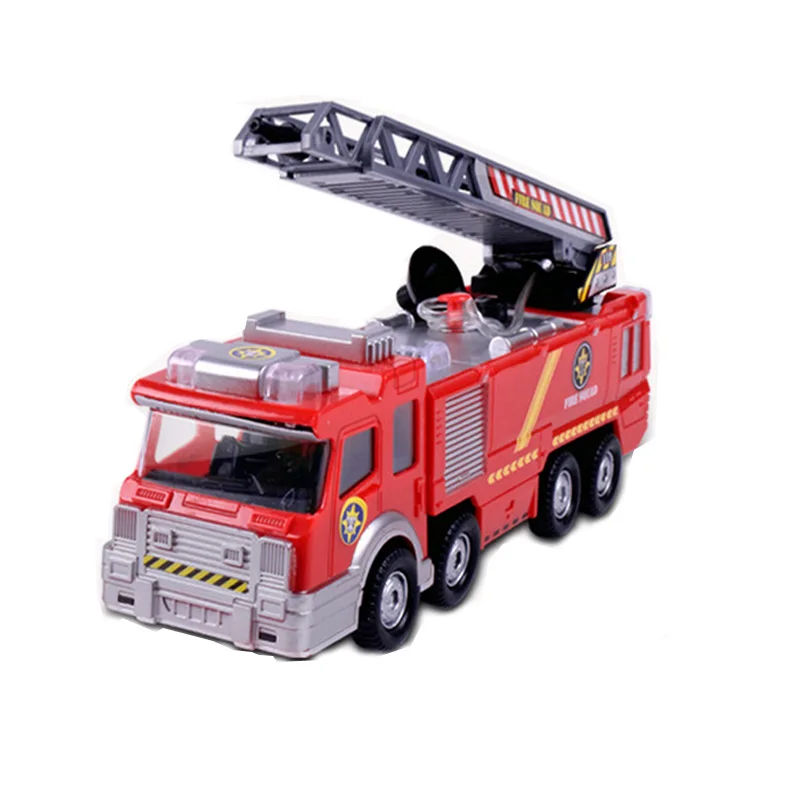 

Electric Fire Truck Water Spray Fire Toy Car Sprinkler Music Water Fire Engines Educational Toys For Children Gifts