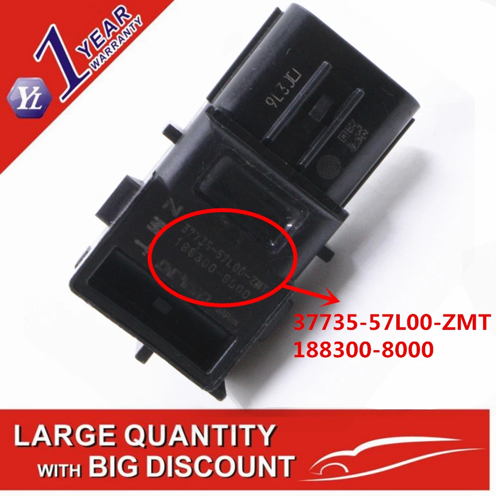 

Original 37735-57L00-ZMT 188300-8000 Parking Distance Control PDC Sensor For Suzuki Kizashi SE OEM Genuine New Light Blue