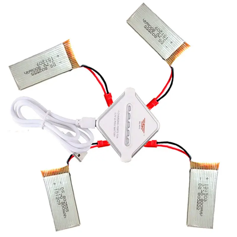 4 PCS 3 7V 800mAh Lipo Battery For RC font b Drone b font JJRC F181