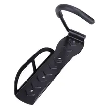 Black Bicycle Racks Wall Holder Mount Bicycle Bike Storage Wall Mounted Rack Stands Steel Hanger Hook Bicycle Accessories