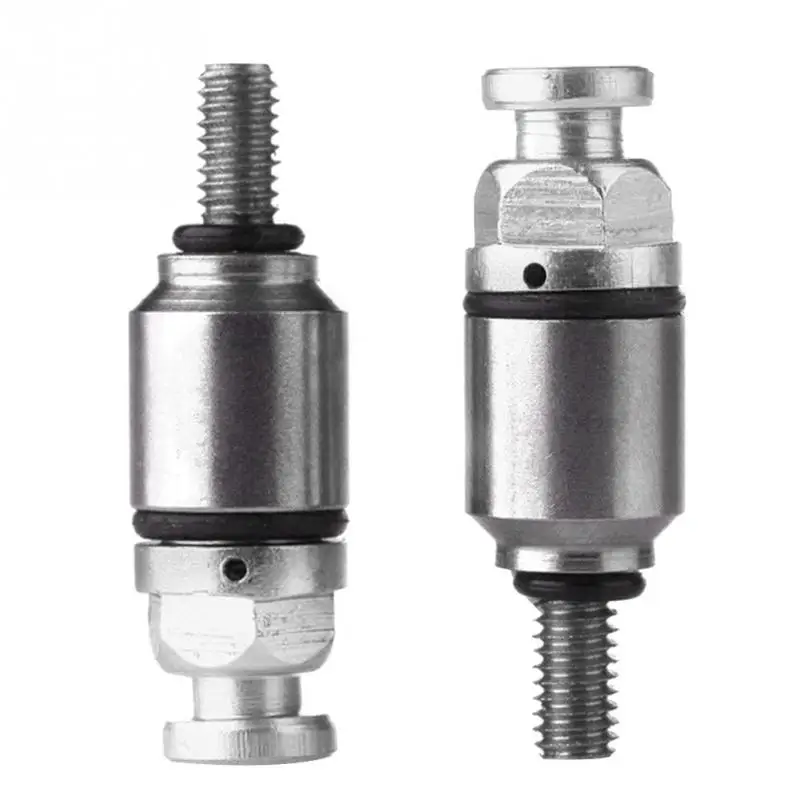 2 шт M4* 0,7 мм вилка мотоцикла Винт Fit SX SXF EXC воздушный Bleeder - Цвет: Серебристый