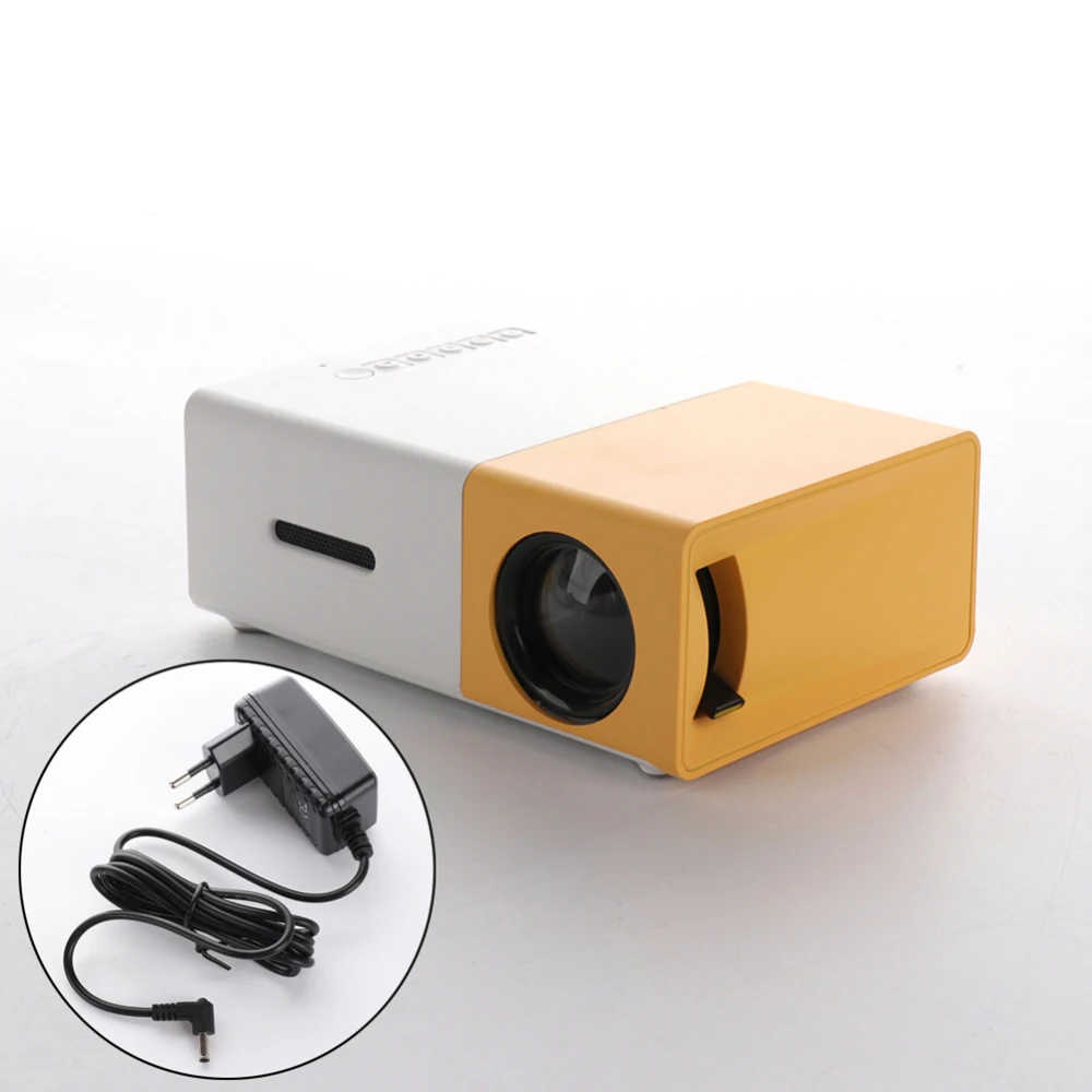 

LED Spotlight HDMI Mini Projector with USB Connector Home Media Player