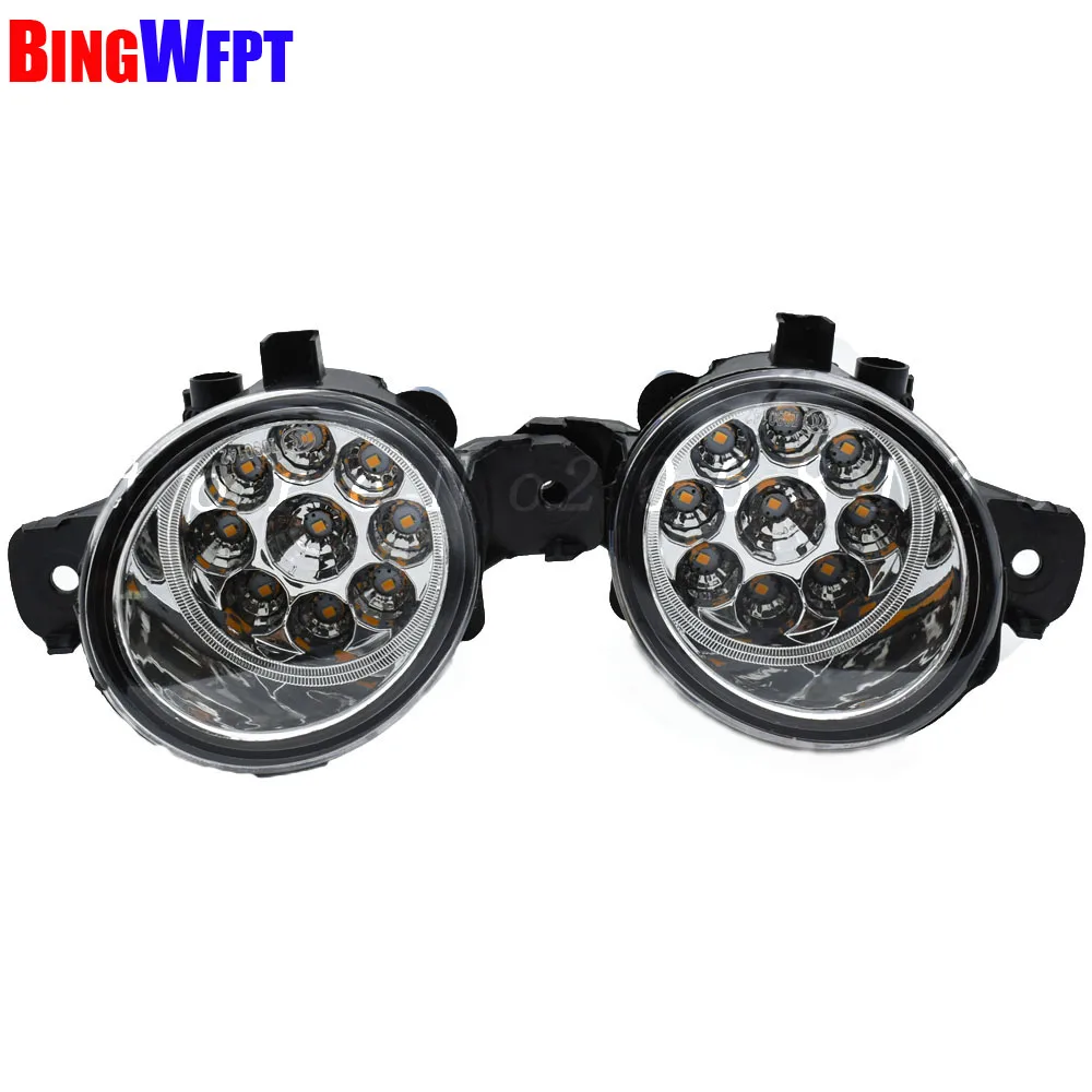 

2PCS NEW Fog Lamp Assembly Super Bright Fog Light For Renault MASTER 3 VEL SATIS THALIA SYMBOL KOLEOS 1998-2015 Led Fog Lights