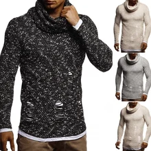 Men's Sweater Knitted Shawl Turtleneck Sweater Pullover Winter Hip Hop Streetwear Long Sleeve Fashion High Quality Man's Sweater Men's Sweater Knitted Shawl Turtleneck Sweater Pullover Winter Hip Hop Streetwear Long Sleeve Fashion High Quality Man's Sweater