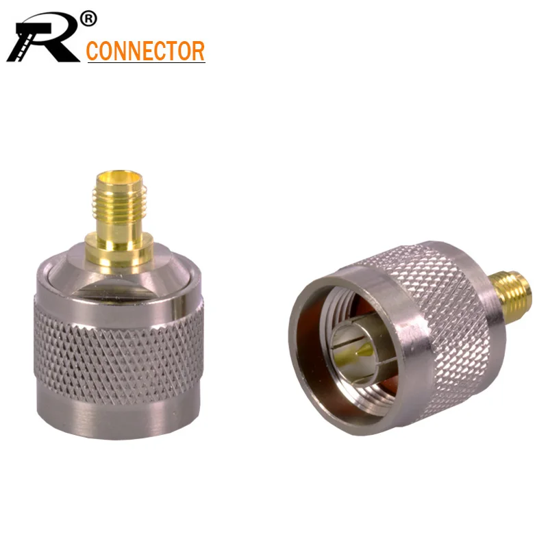 

1pc N Male to SMA Female RF Coaxial Cable Adapter Connector Jack for Cell Phone Mobile Signal Booster Repeater Amplifier