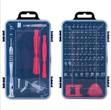 Jeu de tournevis 112-en-1, livraison gratuite, tournevis magnétique, embout Torx, Kit d'outils de réparation de téléphones portables, outil à main pour appareil électronique