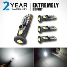 OGA 2 ШТ. Супер Яркий SMD 12 В T10 W5W 168 194 Автомобилей СВЕТОДИОДНЫЕ лампы авто Оформление Дверь Чтения Автомобильного номера Лампа С 2 Года Гарантии