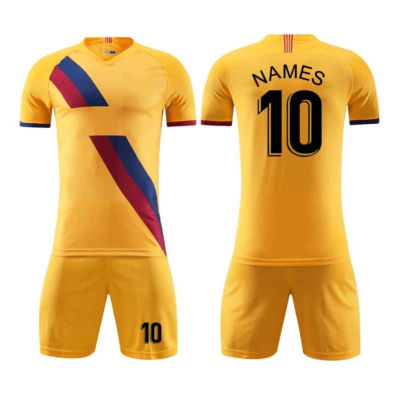 

2019-2020 New Club Team Football Sets Football Jerseys Professionally Customize Your Name Number Team Logo and Sponsor Printing