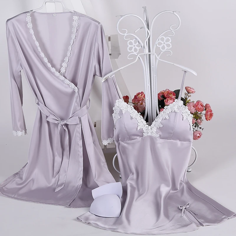silk-like robes sets (2)