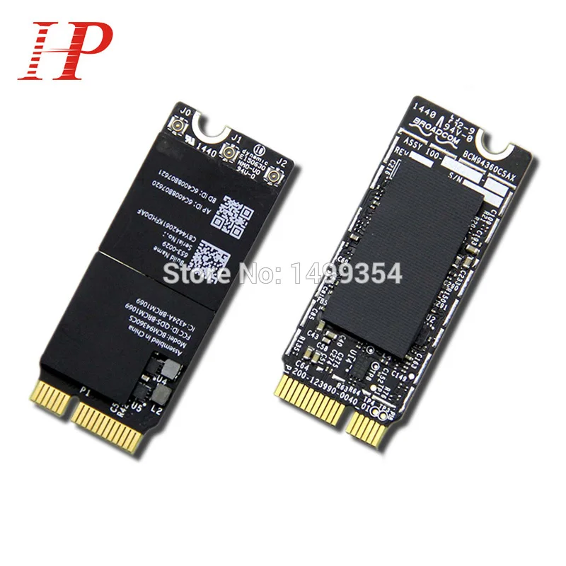 Для broadcom bcm94360csax аэропорт bluetooth 4.0 + ac для macbook pro retina 13 '✕'&#x27a1398 a1502 a1425 wifi карты