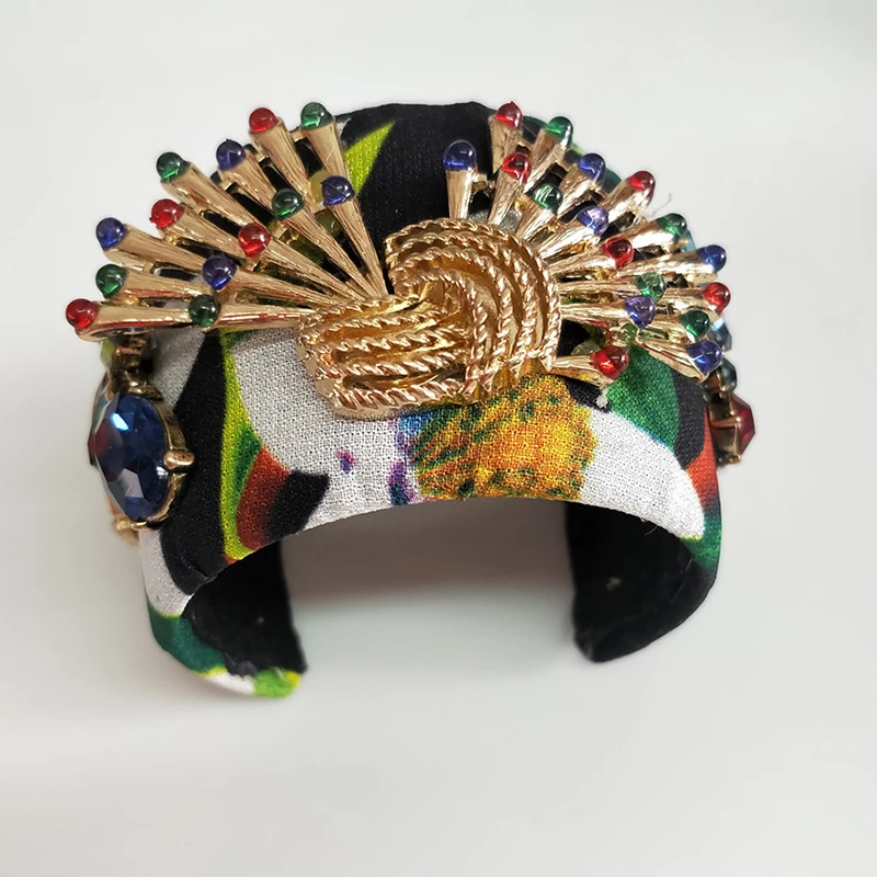 Goedkoop 7 stijlen Nieuwe open Barokke Kruis Armband Geometrische Cirkel Koe Crystal Tassel Wilde Persoonlijkheid Armbanden