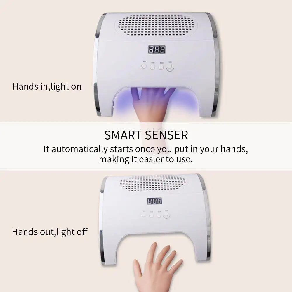 Cinco em um Coletor de Poeira Lâmpada do Prego Multi-purpose Eletrônico Prego-beleza Manicure Máquina Conjunto Prego Polidor 24 Cheap Equipamento de unhas artísticas