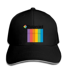 Белая бейсбольная кепка для фотосъемки в стиле ретро Polaroid