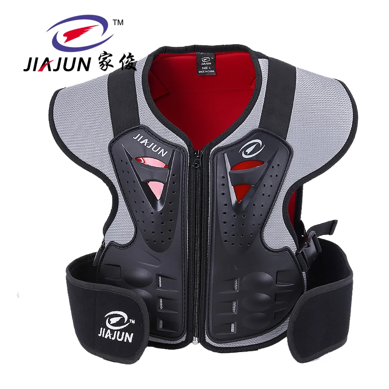

JIAJUN Children Armor Motorcycle Riding Protective Gear Security Cross Country Ski Protection Chest Care Back For kids