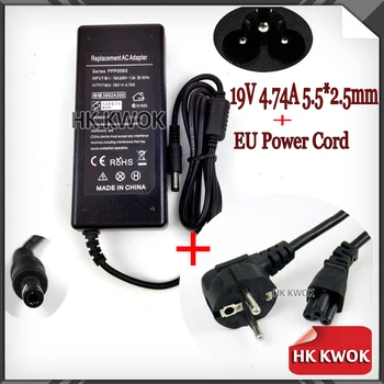

Free Shipping! EU Power Cord +19V 4.74A 5.5x2.5mm AC Adapter For lenovo F40 F41 F30 F50 G450 Y450 Y630 G430 Y430 G455 C430 C460