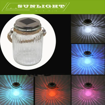 

Creative LED Solar Light Wishing Bottle Colorful Lighting Control White Yellow Availaible Solar Lamp Lamps