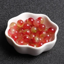 Арбузные бусины из халцедона Бусины DIY Ювелирные изделия с бусинами арбузный турмалин полуфабрикаты оптом 80 штук