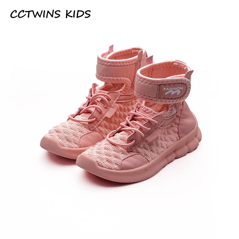 

CCTWINS KIDS 2018 Autumn Children Black High Top Sneaker Baby Girl Fashion Casual Trainer Boy Sport Shoe Toddler FH2206