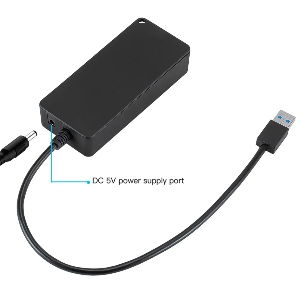 Для ноутбука MacBook PC без EU/US зарядное устройство с адаптером USB Hub 3,0 High Скорость 4/7 Порты и разъёмы USB 3,0 концентратор Splitter включения/выключения