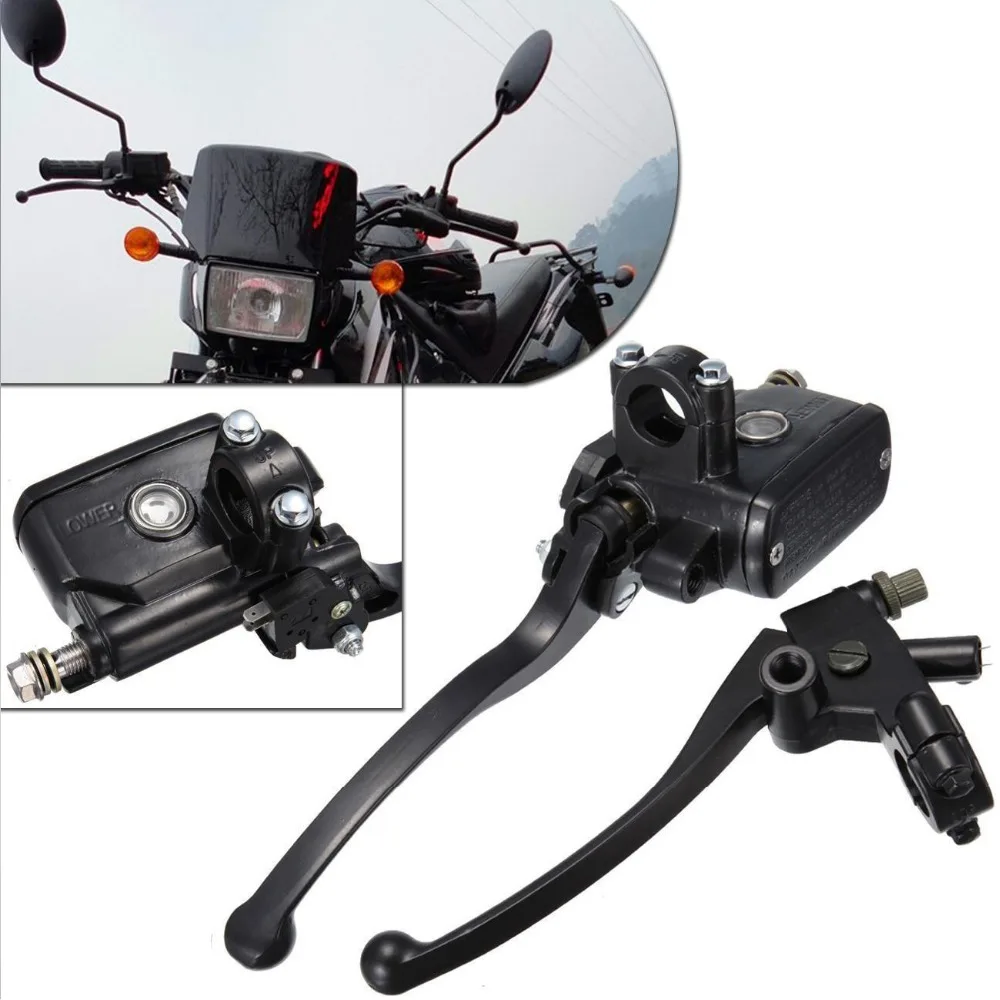 Universal Motorcycle 7/8" Handlebars Aluminum Hydraulic Brake Master