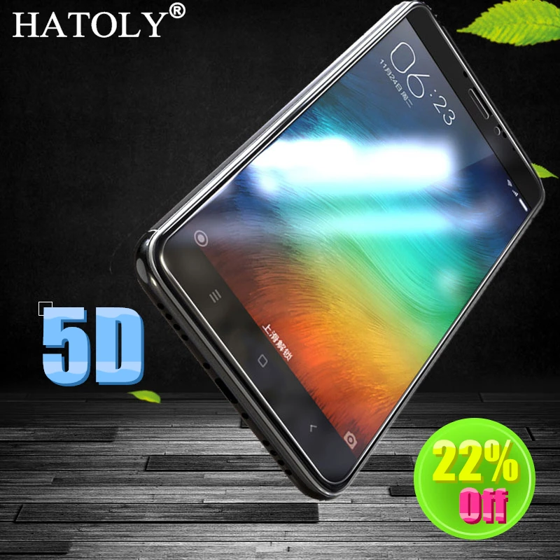 Закаленное стекло HATOLY 5D для Xiaomi Redmi 3s защитная пленка экрана 3 Pro с полным
