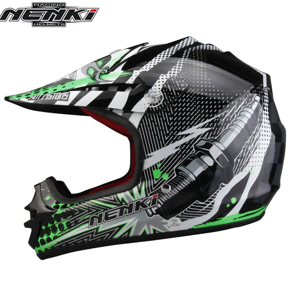 Детский мотоциклетный шлем для мотокросса NENKI детский езды на мотоцикле DH Dirt Bike