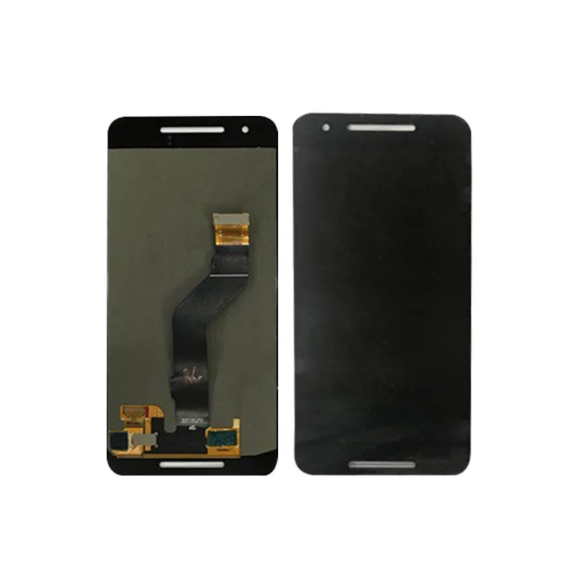 ЖК экран 5 7 &quotM &amp Sen для Huawei Google Nexus 6P + дигитайзер сенсорной панели с рамкой