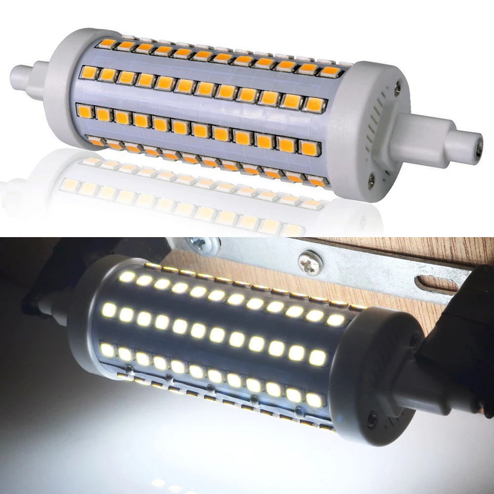 Lâmpadas Led e Tubos 10 w 118mm r7s j118 Color Temperature : Cool White, warm White, natural White