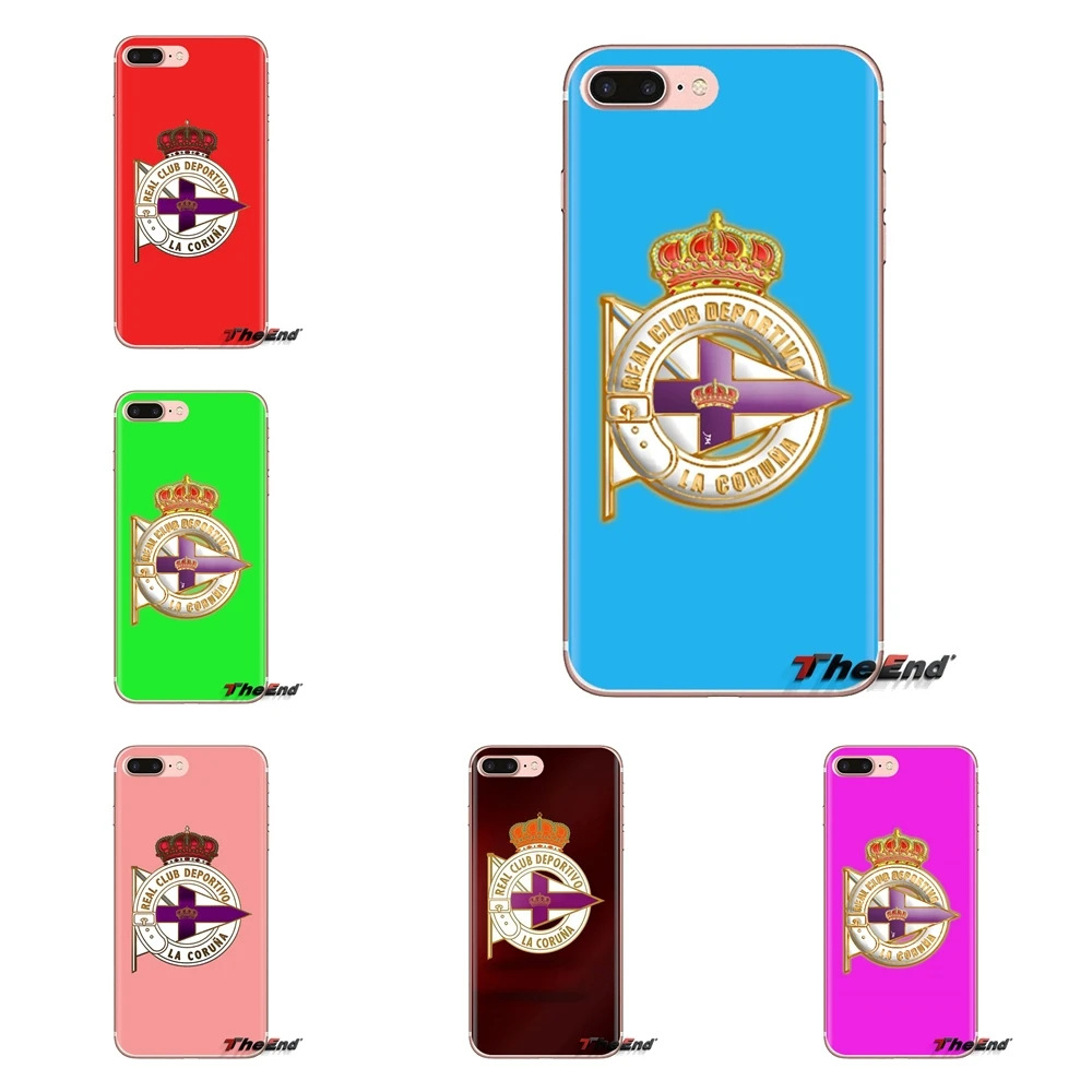 Силиконовый чехол для Samsung Galaxy J1 J2 J3 J4 J5 J6 J7 J8 Plus 2018 Prime 2015 2016 2017 Spain Deportivo La Coruna FC с