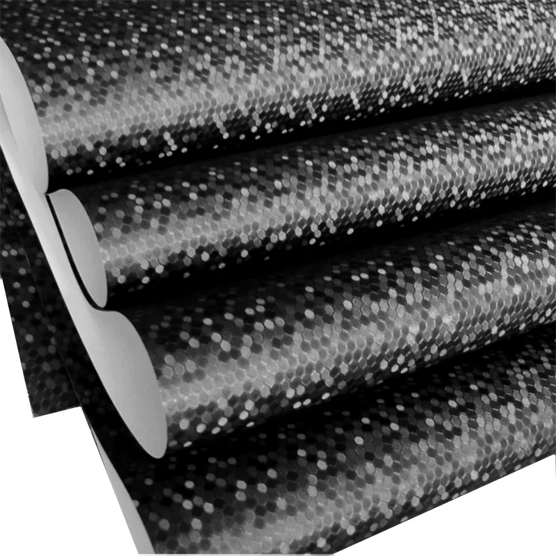 

Modern Embossed Black Mosaic Wallpaper Dark Geometry Background Decor PVC for Livingroom Walls Roll