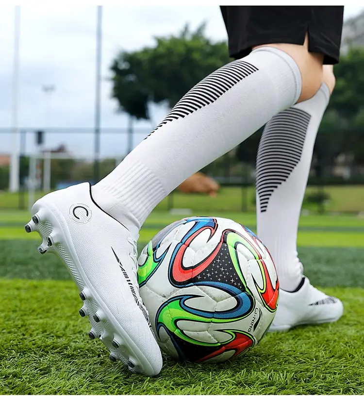 Outdoor Shoes For men football boots soccer shoes sneakers men soccer boots cleats Men Kids turf superfly futsal NEW