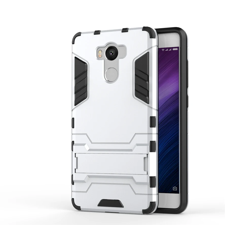 

For Xiaomi Redmi 4 Pro Case Frame Silicone Cover TPU+PC Dual Hybrid Full Protector Back Cover For Xiaomi Redmi 4 4 Pro Cases