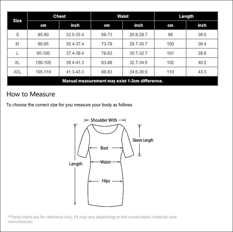 product size