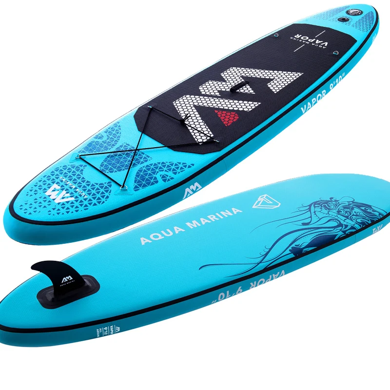 Доска для серфинга 300*76*12 см sup pad AQUA MARINA VAPOR надувная SUP stand up весло доска Рыбалка каяк надувной поводок сиденье