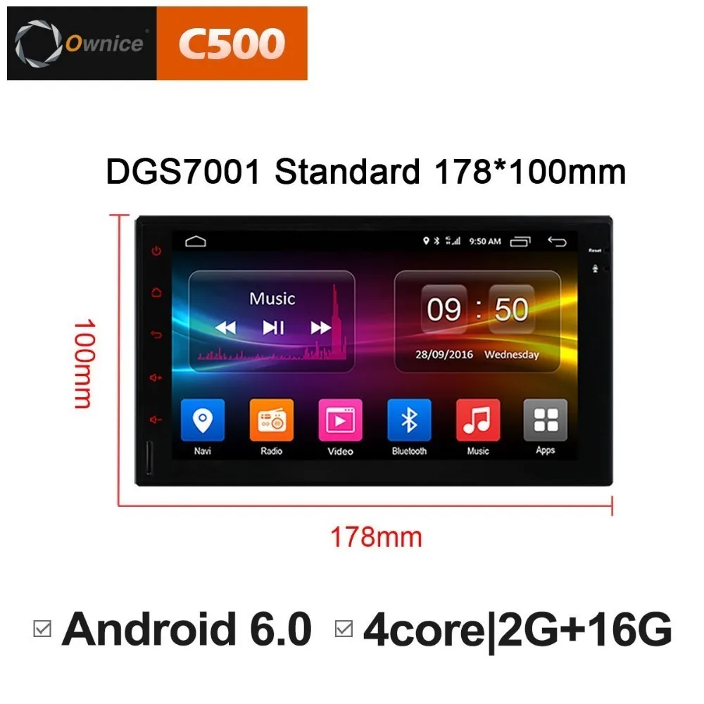 

HD 1024*600 Android 8.1 Head Unit On-Board Computer Double 2 din 2din Universal Car Radio Stereo Autoradio Multimedia Player GPS
