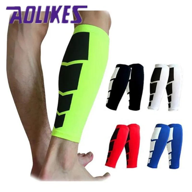 2Pcs Base Layer Compression Legwarmers Sleeve Shin Guard New Cycling