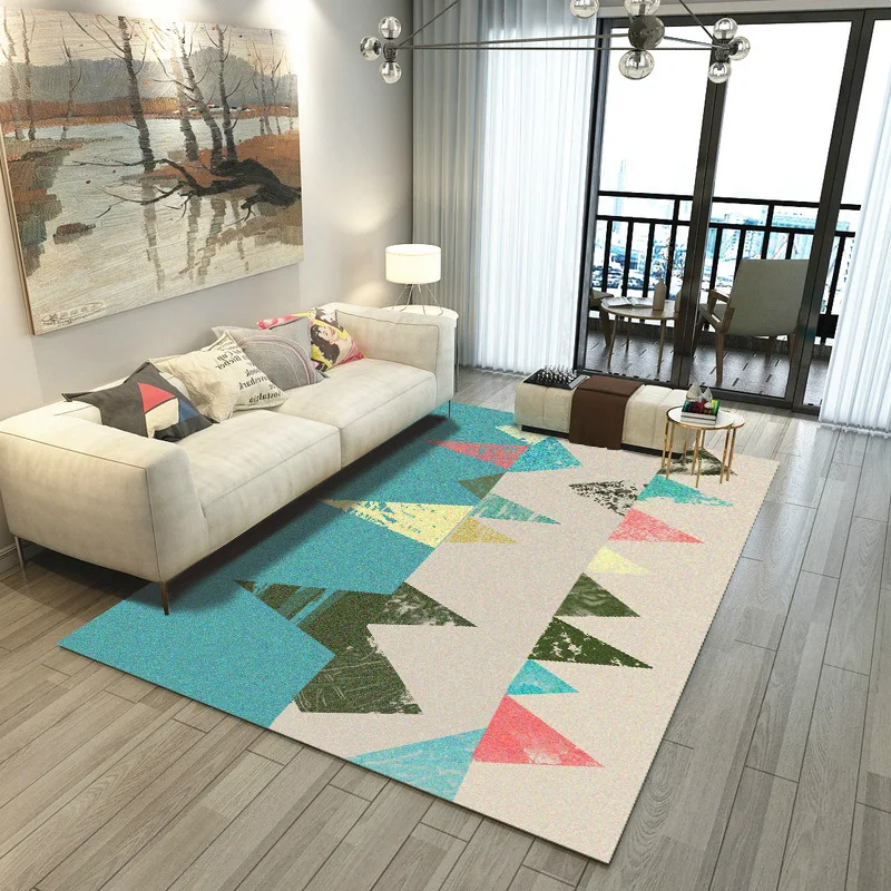 Zeegle большой размер ковры для гостиной дома Коврики для спальни противоскользящие диван стол пол коврики обеденные комнаты коврики для гостиной