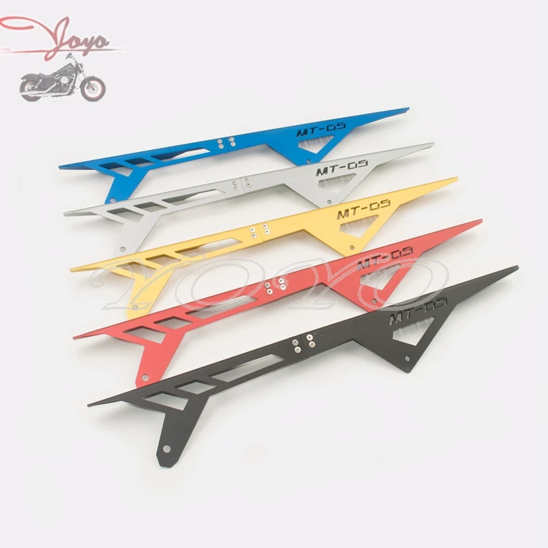 Free Shipping MT09 FZ09 CNC Aluminum Chain Guards Cover Protector For Yamaha MT-09 FZ-09 2014-2015 &amp FJ-09 Tracer 2015 |