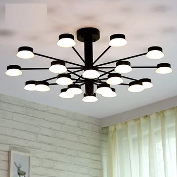 

Modern ceiling light simple creative personality living room led ceiling lamp warm modern dining room lamp lights Hotel lighting