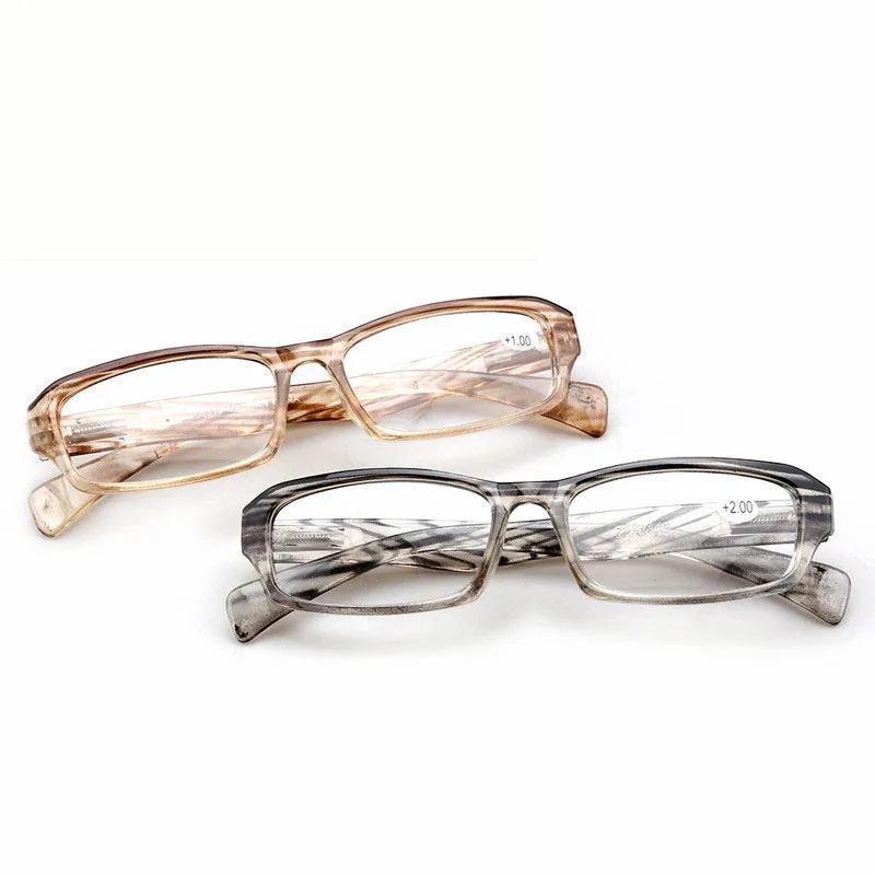 

Plastic Stripe Frame Unisex Reading Glasses Men Women Presbyopic Glasses Readers Eyeglasses Presbyopia +1.0 1.5 2.0 2.5 3.0 4.0