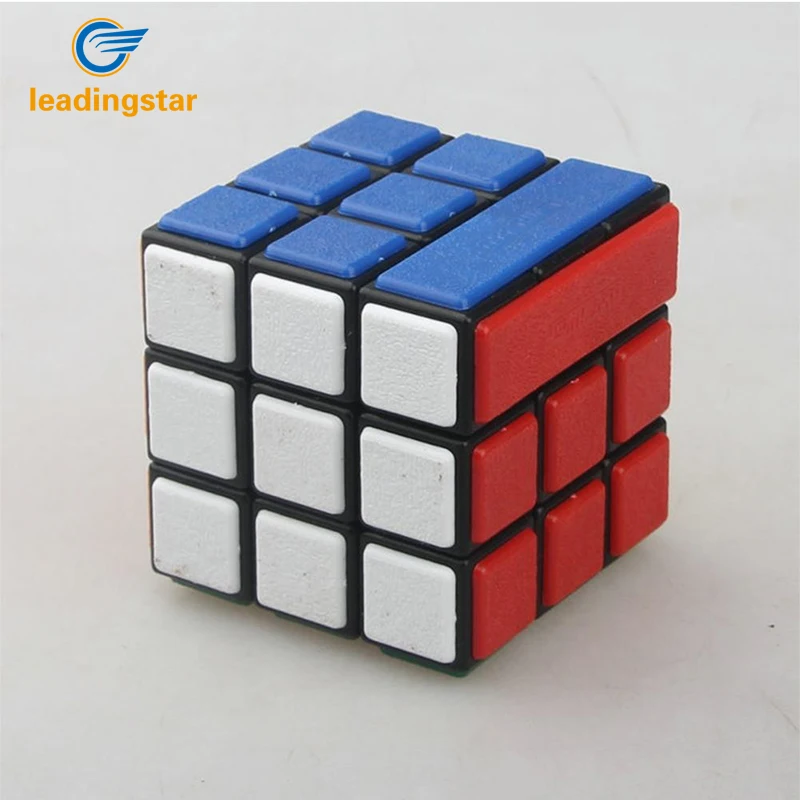Leadingstar, сделай сам, перевязанный кубик, черный Магический кубик, 72 шт, пластиковые цветные наклейки, головоломка-головоломка, куб для магического кубика