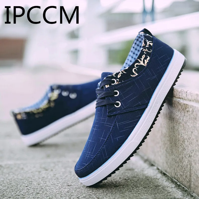 

2019 Spring And Autumn New Korean Leisure Sports Student Canvas Low Help Trend Breathable Men's Shoes